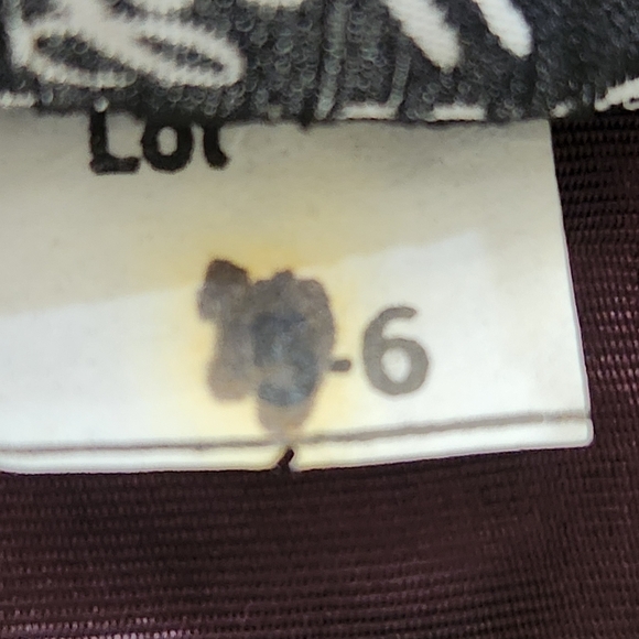 80s VINTAGE SHUET YOUNG For HW, Black Floral Velour Teddy Jacket, US Women's 6 - Picture 8 of 12